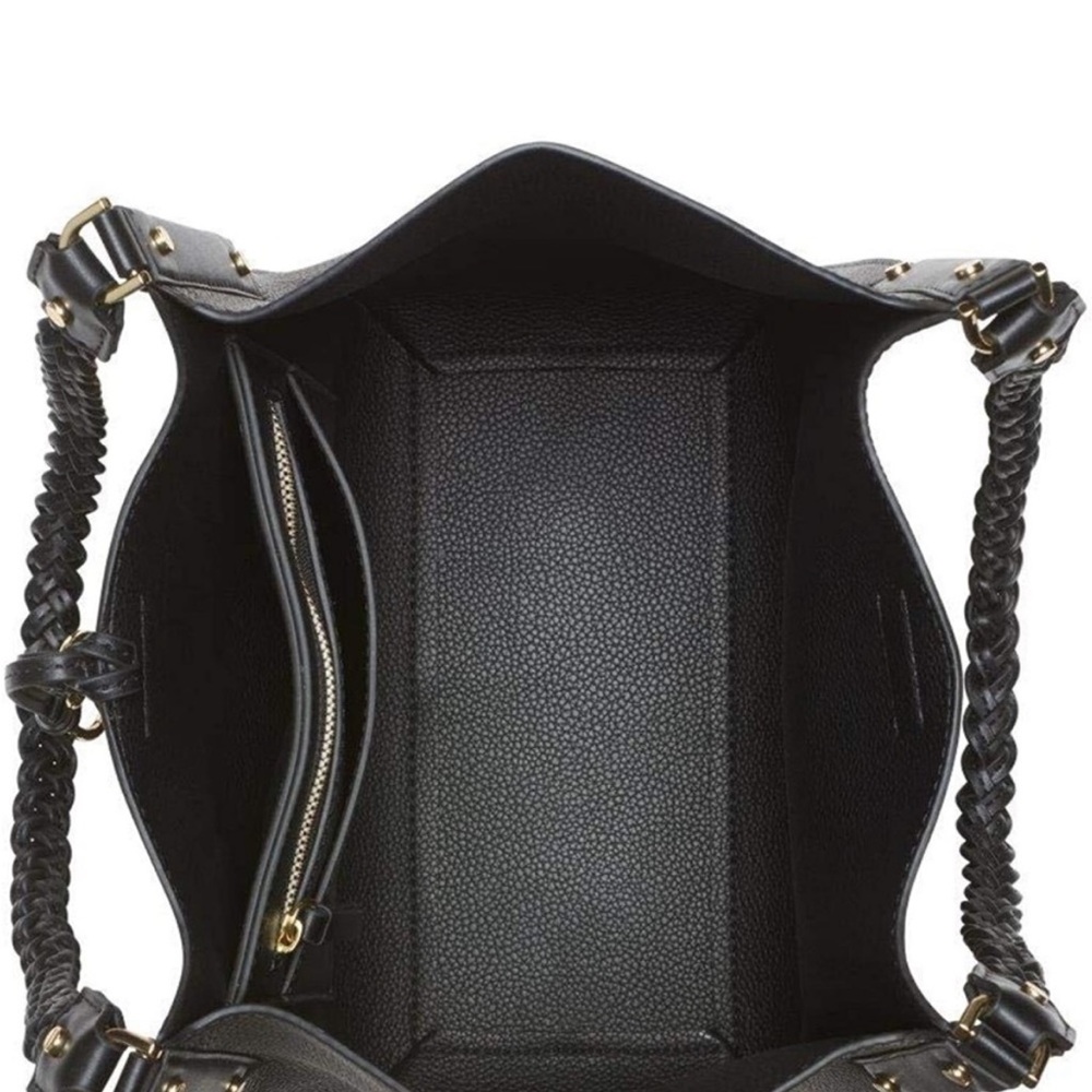 CK some usage, Black leather TOTE BAG BLACK and GOLD